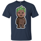 T-Shirts Navy / S Kawaii Cute Groot T-Shirt