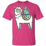 T-Shirts Heliconia / YXS Kawaii Cute Llama Carrying Presents Youth T-Shirt