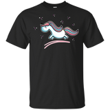 T-Shirts Black / S Kawaii Cute Unicorn Leaping T-Shirt