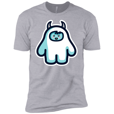 T-Shirts Heather Grey / YXS Kawaii Cute Yeti Boys Premium T-Shirt