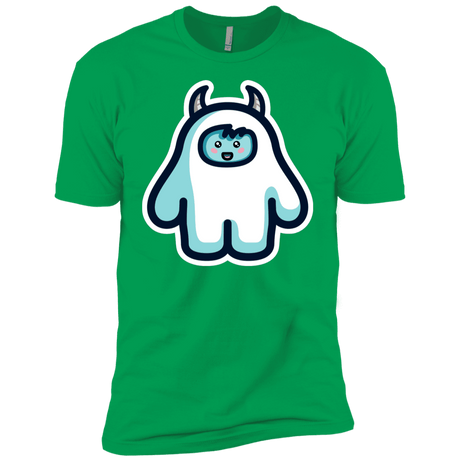 T-Shirts Kelly Green / YXS Kawaii Cute Yeti Boys Premium T-Shirt