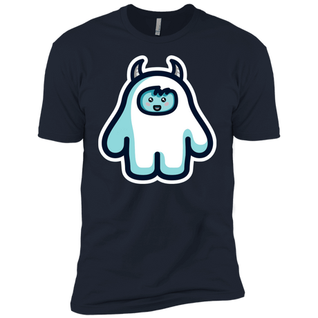 T-Shirts Midnight Navy / YXS Kawaii Cute Yeti Boys Premium T-Shirt