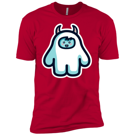 T-Shirts Red / YXS Kawaii Cute Yeti Boys Premium T-Shirt