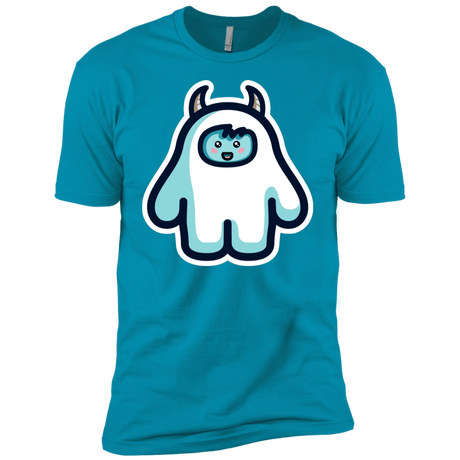 T-Shirts Turquoise / YXS Kawaii Cute Yeti Boys Premium T-Shirt