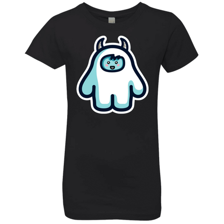 T-Shirts Black / YXS Kawaii Cute Yeti Girls Premium T-Shirt