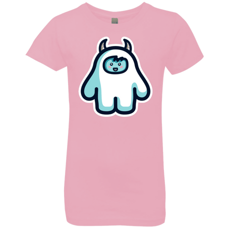 T-Shirts Light Pink / YXS Kawaii Cute Yeti Girls Premium T-Shirt