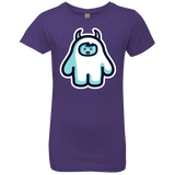 T-Shirts Purple Rush / YXS Kawaii Cute Yeti Girls Premium T-Shirt