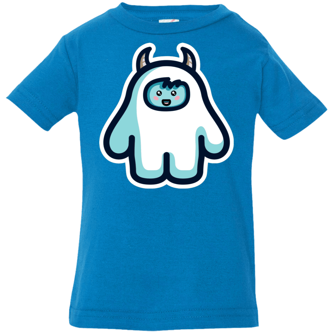 T-Shirts Cobalt / 6 Months Kawaii Cute Yeti Infant Premium T-Shirt