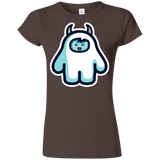 T-Shirts Dark Chocolate / S Kawaii Cute Yeti Junior Slimmer-Fit T-Shirt