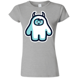 T-Shirts Sport Grey / S Kawaii Cute Yeti Junior Slimmer-Fit T-Shirt