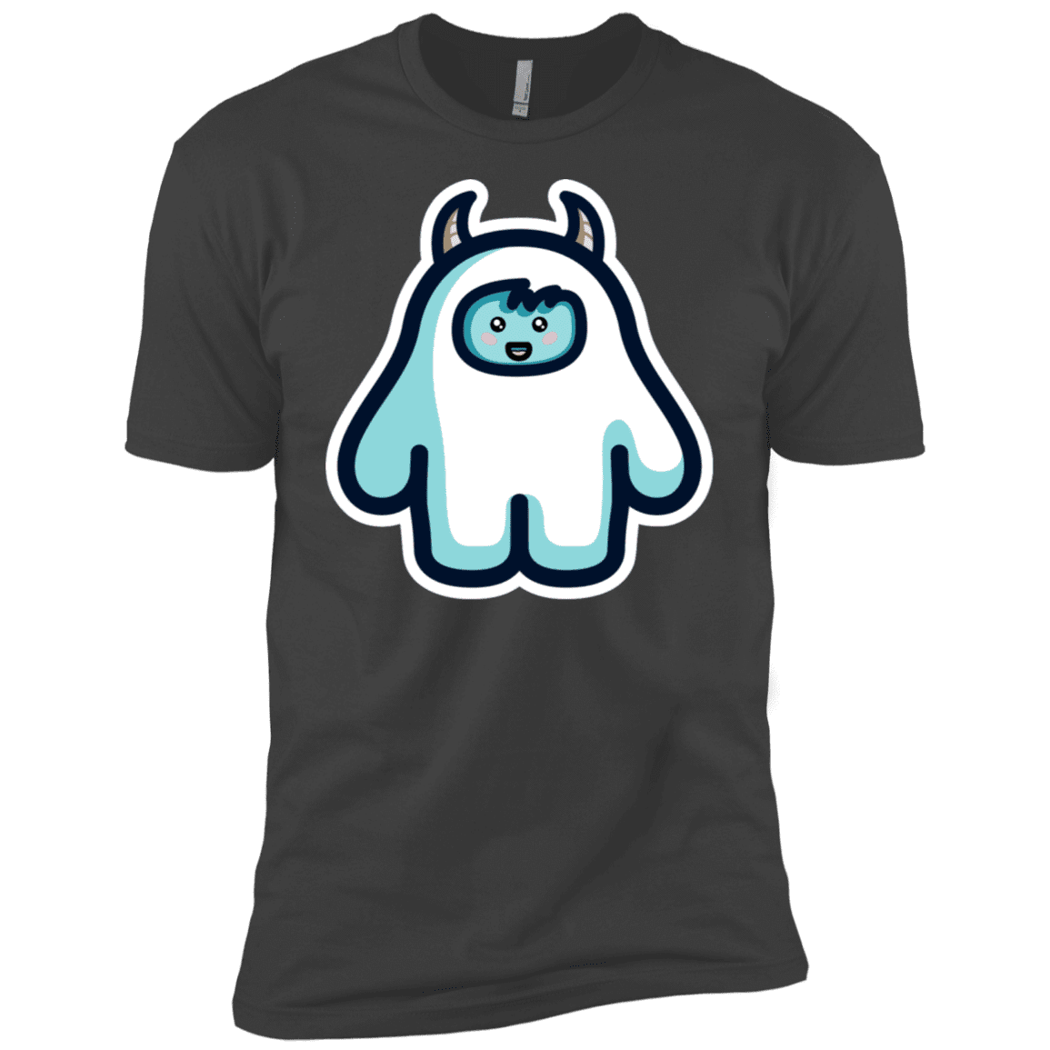 T-Shirts Heavy Metal / X-Small Kawaii Cute Yeti Men's Premium T-Shirt