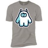 T-Shirts Light Grey / X-Small Kawaii Cute Yeti Men's Premium T-Shirt