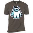 T-Shirts Warm Grey / X-Small Kawaii Cute Yeti Men's Premium T-Shirt