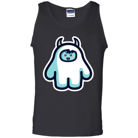 T-Shirts Black / S Kawaii Cute Yeti Men's Tank Top