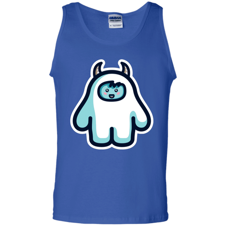 T-Shirts Royal / S Kawaii Cute Yeti Men's Tank Top