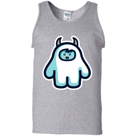 T-Shirts Sport Grey / S Kawaii Cute Yeti Men's Tank Top