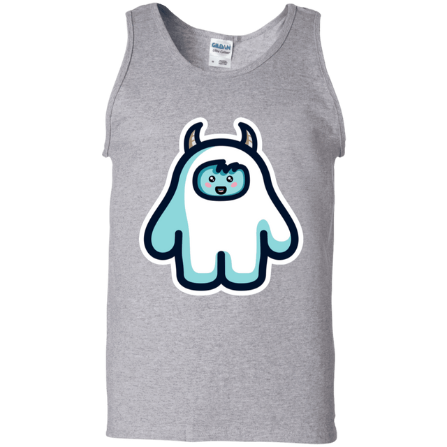 T-Shirts Sport Grey / S Kawaii Cute Yeti Men's Tank Top