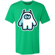T-Shirts Envy / S Kawaii Cute Yeti Men's Triblend T-Shirt