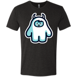 T-Shirts Vintage Black / S Kawaii Cute Yeti Men's Triblend T-Shirt