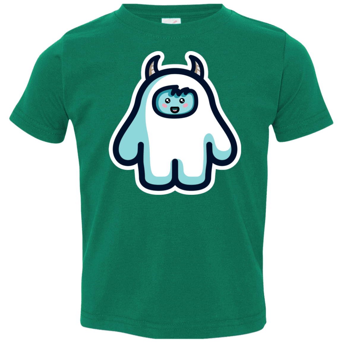 T-Shirts Kelly / 2T Kawaii Cute Yeti Toddler Premium T-Shirt