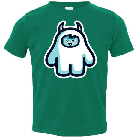 T-Shirts Kelly / 2T Kawaii Cute Yeti Toddler Premium T-Shirt