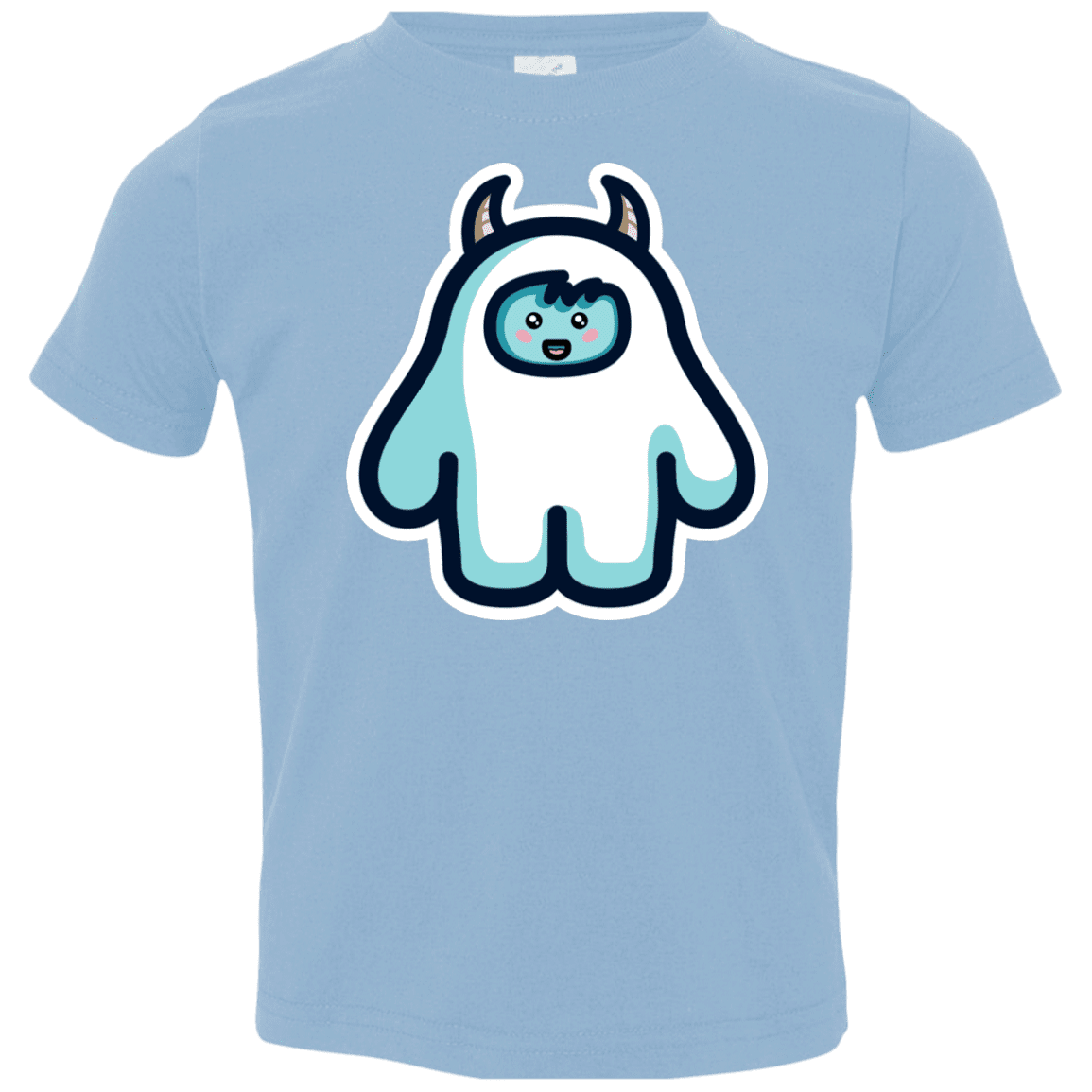 T-Shirts Light Blue / 2T Kawaii Cute Yeti Toddler Premium T-Shirt