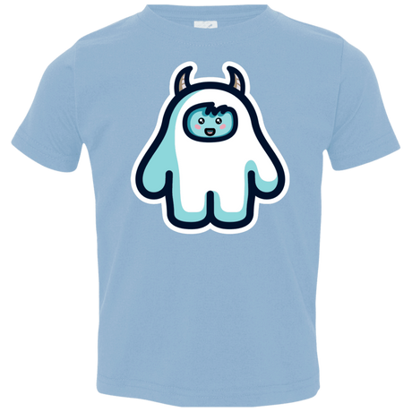 T-Shirts Light Blue / 2T Kawaii Cute Yeti Toddler Premium T-Shirt