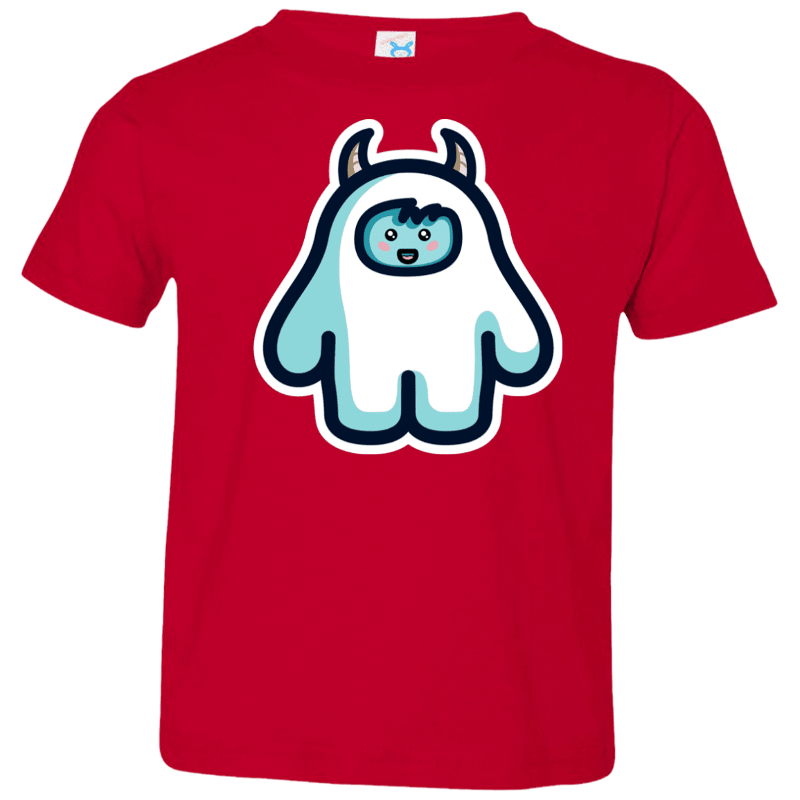 T-Shirts Red / 2T Kawaii Cute Yeti Toddler Premium T-Shirt