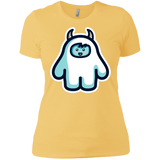 T-Shirts Banana Cream/ / X-Small Kawaii Cute Yeti Women's Premium T-Shirt