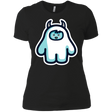 T-Shirts Black / X-Small Kawaii Cute Yeti Women's Premium T-Shirt