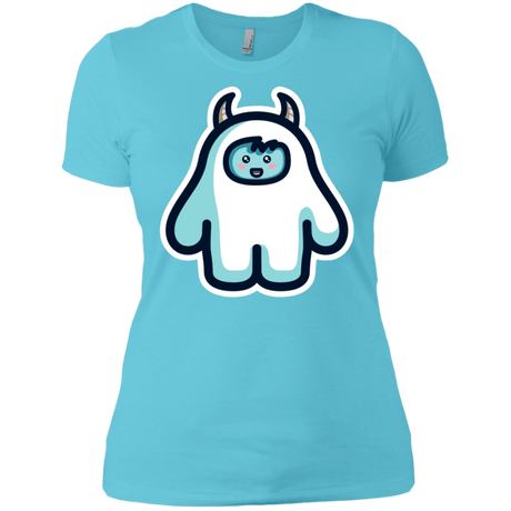 T-Shirts Cancun / X-Small Kawaii Cute Yeti Women's Premium T-Shirt