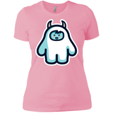 T-Shirts Light Pink / X-Small Kawaii Cute Yeti Women's Premium T-Shirt