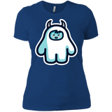 T-Shirts Royal / X-Small Kawaii Cute Yeti Women's Premium T-Shirt