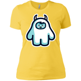 T-Shirts Vibrant Yellow / X-Small Kawaii Cute Yeti Women's Premium T-Shirt