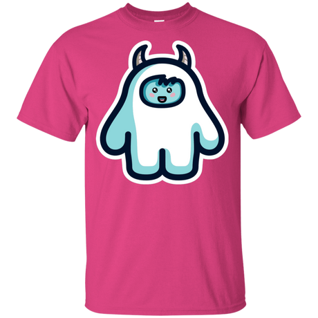 T-Shirts Heliconia / YXS Kawaii Cute Yeti Youth T-Shirt