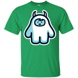 T-Shirts Irish Green / YXS Kawaii Cute Yeti Youth T-Shirt