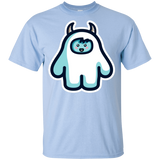 T-Shirts Light Blue / YXS Kawaii Cute Yeti Youth T-Shirt