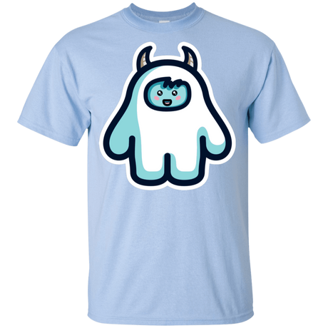 T-Shirts Light Blue / YXS Kawaii Cute Yeti Youth T-Shirt
