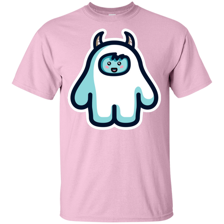 T-Shirts Light Pink / YXS Kawaii Cute Yeti Youth T-Shirt
