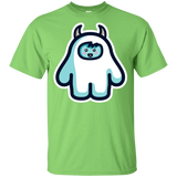 T-Shirts Lime / YXS Kawaii Cute Yeti Youth T-Shirt