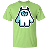 T-Shirts Mint Green / YXS Kawaii Cute Yeti Youth T-Shirt
