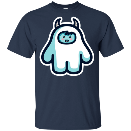 T-Shirts Navy / YXS Kawaii Cute Yeti Youth T-Shirt