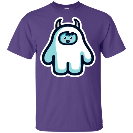 T-Shirts Purple / YXS Kawaii Cute Yeti Youth T-Shirt