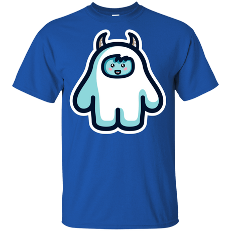 T-Shirts Royal / YXS Kawaii Cute Yeti Youth T-Shirt
