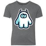 T-Shirts Premium Heather / YXS Kawaii Cute Yeti Youth Triblend T-Shirt