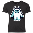 T-Shirts Vintage Black / YXS Kawaii Cute Yeti Youth Triblend T-Shirt