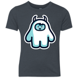 T-Shirts Vintage Navy / YXS Kawaii Cute Yeti Youth Triblend T-Shirt