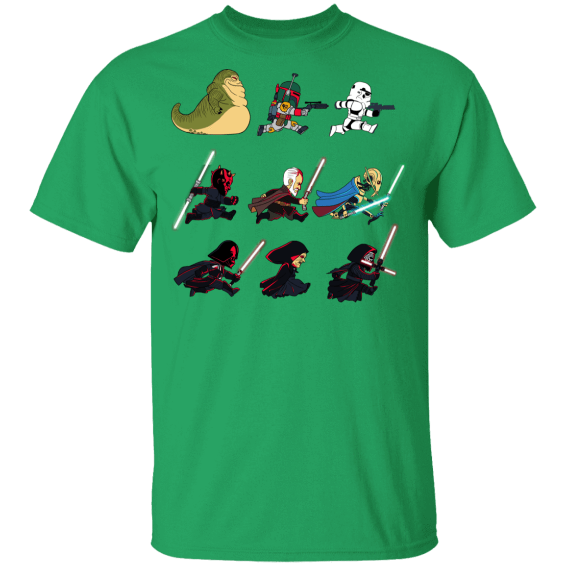 T-Shirts Irish Green / YXS Kawaii Dark Youth T-Shirt