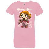 T-Shirts Light Pink / YXS Kawaii Doll Girls Premium T-Shirt