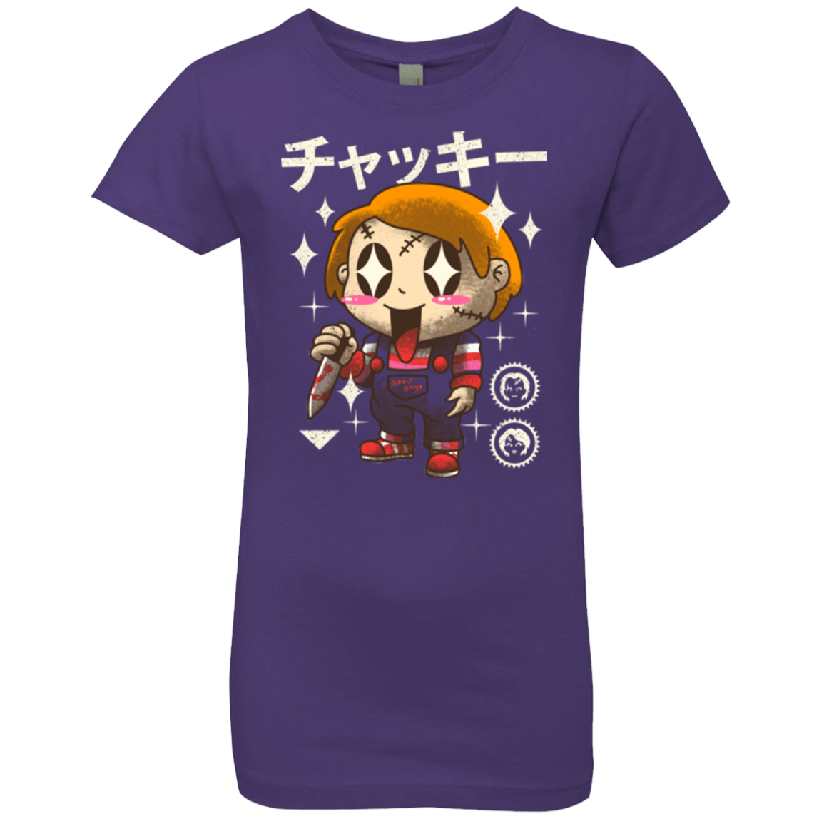 T-Shirts Purple Rush / YXS Kawaii Doll Girls Premium T-Shirt